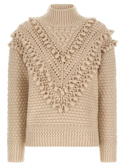 Zimmermann Hypnotic Bauble Sweater In Neutral