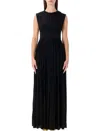Zimmermann Hypnotic Black Long Dress In Black