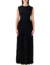 Zimmermann Hypnotic Black Long Dress In Black