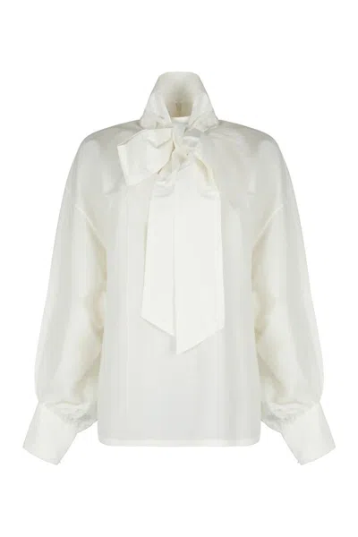ZIMMERMANN ZIMMERMANN HYPNOTIC BLOUSE WITH BOW
