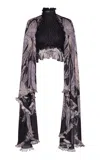 Zimmermann Hypnotic Burnout Bodice In Black