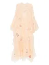 Zimmermann Hypnotic Cascade Dress In Pink