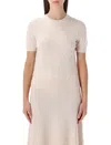 Zimmermann Hypnotic Cream Beaded Knit T-shirt In Neutral