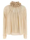 Zimmermann Hypnotic Crochet Trim Tops White In Neutral