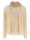 Zimmermann Hypnotic Crochet Trim Tops White In Neutral