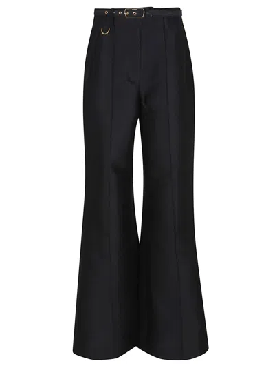 Zimmermann Hypnotic Flare Pant In Black