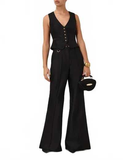 Zimmermann Hypnotic Flare Pant In Black