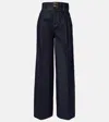Zimmermann Wide-leg Denim Jeans In Blue