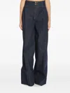 Zimmermann Wide-leg Denim Jeans In Blue