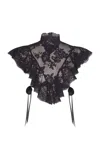 Zimmermann Hypnotic Lace Bodice In Black