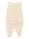 Zimmermann Hypnotic Lace Floral Trousers In Pink