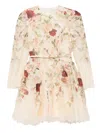 Zimmermann Hypnotic Lace Mini Dress In Multi