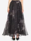 Zimmermann Hypnotic Maxi Skirt Silk Long Skirt In Black