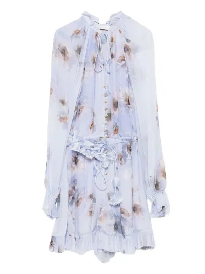Zimmermann Hypnotic Playsuit In Multi