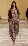 Zimmermann Hypnotic Satin Silk Shirt In Multi