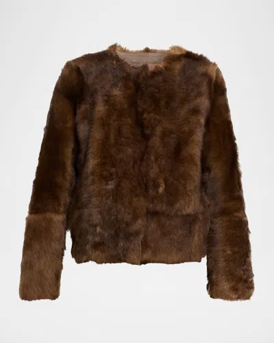 ZIMMERMANN HYPNOTIC SHEARLING JACKET