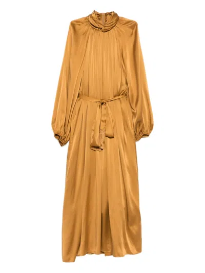 ZIMMERMANN HYPNOTIC TWIST SHEATH MIDI DRESS
