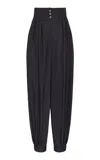 Zimmermann Hypnotic Wool Harem Pant In Black