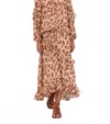 Zimmermann Illuminate Asymmetric Skirt In Pink In Multi