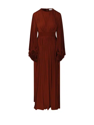 Zimmermann Illuminate Batwing Maxi Dress In Red