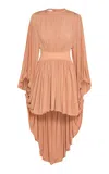 Zimmermann Illuminate Batwing Mini Dress In Light Pink