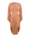 Zimmermann Illuminate Batwing Mini Dress In Pink