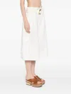 Zimmermann Illuminate Bermuda Short In Ivory