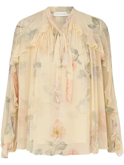 ZIMMERMANN ILLUMINATE BLOUSE