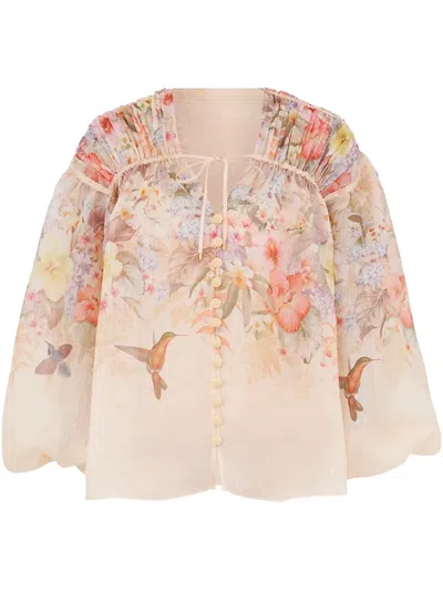 ZIMMERMANN ILLUMINATE BLOUSE