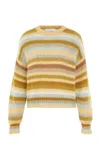 Zimmermann Illuminate Blouson Sweater In Yellow