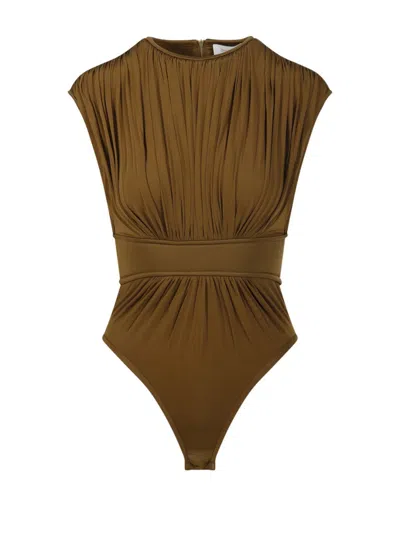 Zimmermann Illuminate Bodysuit In Green