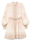 Zimmermann Illuminate Buttoned Mini Dress