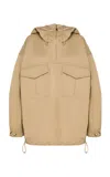Zimmermann Illuminate Cargo Anorak In Neutral