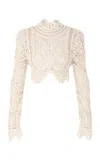 Zimmermann Illuminate Cornelli Bodice In Off-white