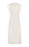 Zimmermann Illuminate Cornelli Maxi Dress In Off-white