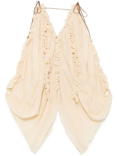 Zimmermann Illuminate Draped Blouse