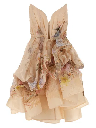 Zimmermann 'illuminate Draped Mini' Dress