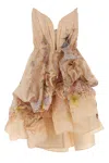 Zimmermann 'illuminate Draped Mini' Dress
