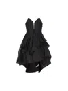 Zimmermann Illuminate Draped Mini Dress In Black