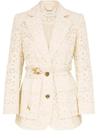 ZIMMERMANN ILLUMINATE LACE BLAZER