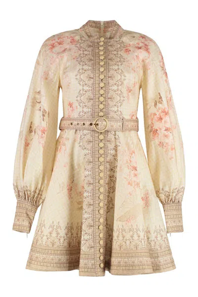 ZIMMERMANN ZIMMERMANN ILLUMINATE LINEN DRESS