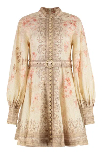 ZIMMERMANN ZIMMERMANN ILLUMINATE LINEN DRESS