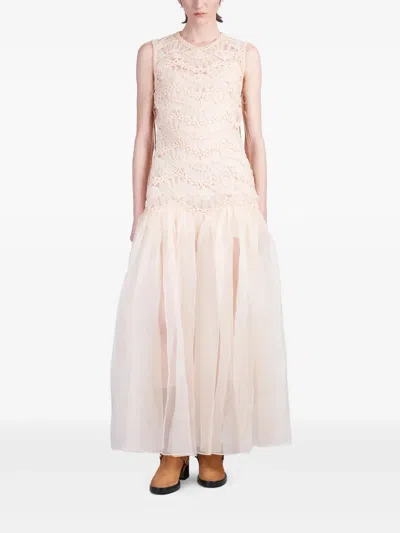 ZIMMERMANN ILLUMINATE MACRAMÉ MAXI DRESS