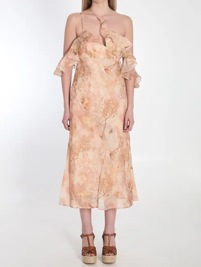 ZIMMERMANN ZIMMERMANN ILLUMINATE MIDI DRESS