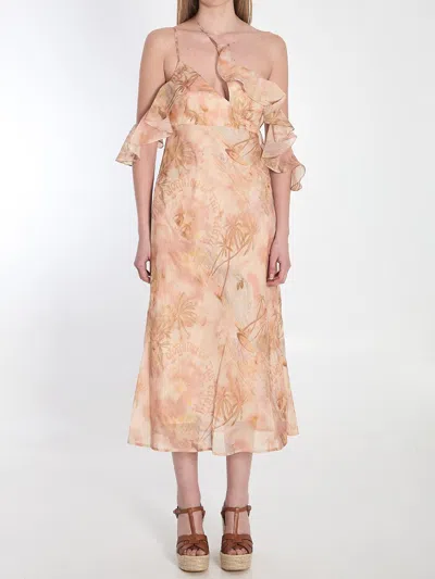 ZIMMERMANN ILLUMINATE MIDI DRESS