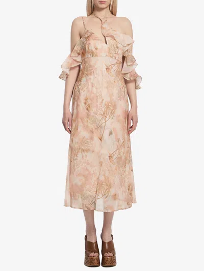 ZIMMERMANN ILLUMINATE MIDI DRESS