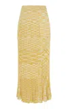 Zimmermann Illuminate Mouline Skirt In Yellow