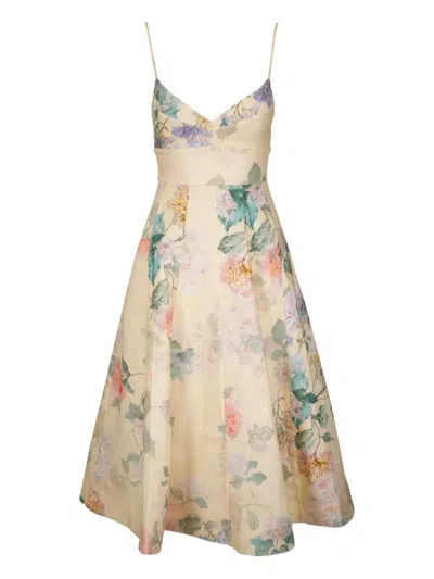 zimmermann green and white dress Zimmermann High Tide Eyelet Mini Dress in Green Sailboats main image 1