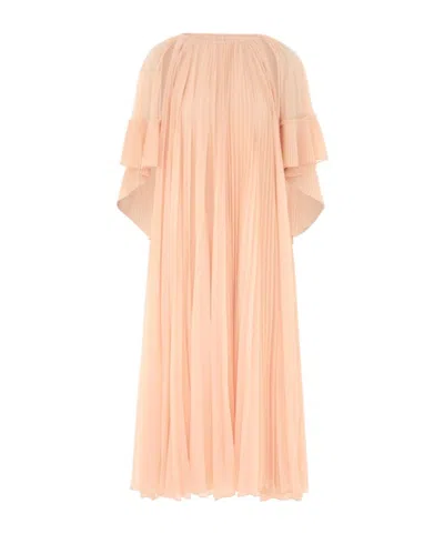 Zimmermann Illuminate Pleated Cape Maxi