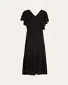 Zimmermann Illuminate Pleated Frill Maxi Dress In Illuminate Pleated Frill Maxi